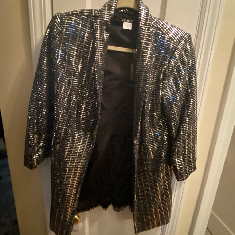 Sequence silver jacket.  New with tags